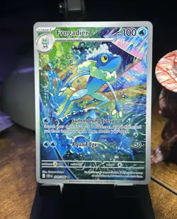 Frogadier 089/086 chaos rising Full Art Holo English NM Card 2026 - Image 1