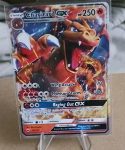 Pokemon TCG - 🔥 Burning Shadows Charizard 20/147 GX ultra rare NM - Image 2