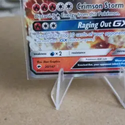 Pokemon TCG - 🔥 Burning Shadows Charizard 20/147 GX ultra rare NM - Image 5