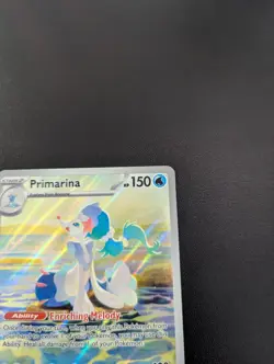POKEMON PRIMARINA 088/084 ILLUSTRATION RARE PITCH BLACK PACK FRESH MINT ART TCG - Image 3