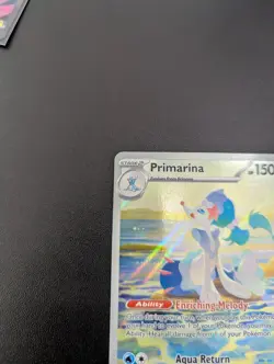 POKEMON PRIMARINA 088/084 ILLUSTRATION RARE PITCH BLACK PACK FRESH MINT ART TCG - Image 4