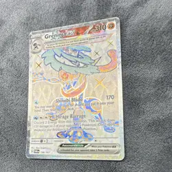 Pokemon TCG Greninja ex 198/167 Twilight Masquerade Full Art Holo UR English - Image 5