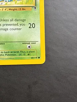 Pokemon TCG Bulbasaur Legendary Collection 68/110 LP - Image 4