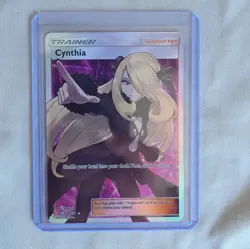 The Pokemon Company Cynthia Full Art Holo 148/156 SM-Ultra Prism Ultra Rare - Image 1