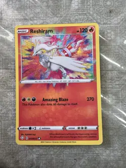 Pokemon TCG Reshiram Amazing Rare Vivid Voltage - Image 1