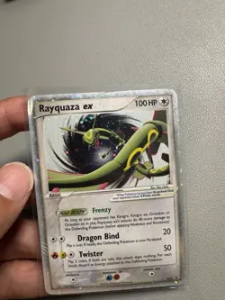 2006 Pokemon TCG Rayquaza Nintendo Black Star Promo 039 SWIRL MP - Image 4