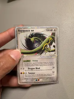 2006 Pokemon TCG Rayquaza Nintendo Black Star Promo 039 SWIRL MP - Image 5