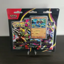 Pokemon TCG Mega Evolution Pitch Black 3-Pack Blister Binacle Promo Sealed - Image 2