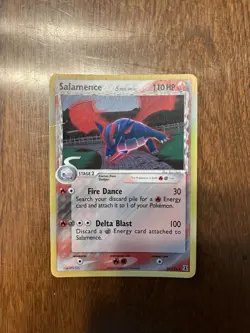 Pokemon Salamence Delta Species 14/113 Reverse Holo EX Delta Species Rare 2005 - Image 1