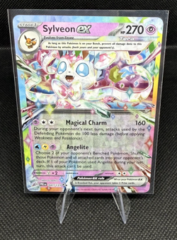 Sylveon ex 041/131 Holo Double Rare Prismatic Evolutions Pokemon Near Mint! - Image 1