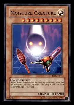 Moisture Creature DB2-EN214 Common / Short Print Dark Beginning 2 Yu-Gi-Oh NM - Image 1