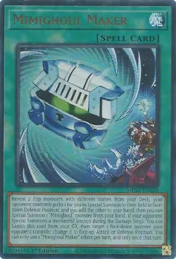 Mimighoul Maker - MP25-EN238 - NM - Ultra Rare - 1st ed - Yugioh - Image 1