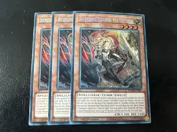 Yugioh Incredible Ecclesia, the Virtuous BODE-EN007 Secret 1st X3 Playset (VLP) - Image 1