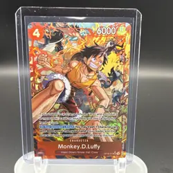 Monkey D. Luffy OP16-015 SR Alternate Art NM AA OP16 The Time of Battle - Image 1