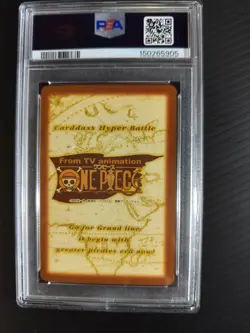 2001 ONE PIECE carddass hyper battle #C429 ZORO GRAND LINE COMPILATION2 PSA9 - Image 2