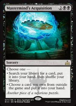 Mastermind's Acquisition - Near Mint MTG Rivals of Ixalan - Image 1