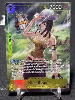 NICO ROBIN - One Piece OP15-109 - AA Alt Art Rare R - Adventure on Kami's Island - Image 1