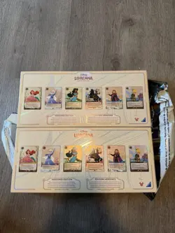 Disney Lorcana Curator's Collection Heroines Princess Edition Promo (2 Boxes) - Image 2