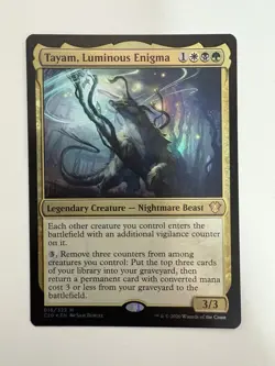 Tayam Luminous Enigma Foil MTG Magic the Gathering Card NM Near Mint C20 - Image 1