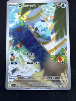 Pokemon White Flare Oshawott 105/086 Dewott 106/086 Samurott 107/086 3 Card Lot - Image 2