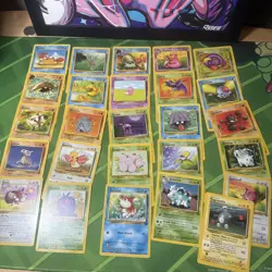 Pokemon Jungle fossil 1999 Vintage 26 Card Lot Non-Holo - Image 1