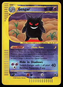 Gengar 48/165 Reverse Holo Rare Expedition Base Set Pokemon Card - Image 1
