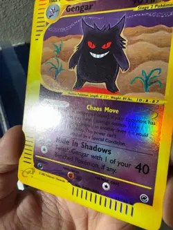 Gengar 48/165 Reverse Holo Rare Expedition Base Set Pokemon Card - Image 4