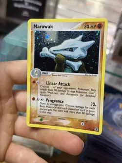 #2 Marowak 7/112 EX FireRed LeafGreen FRLG 2004 Reverse Holo Rare Pokemon Card - Image 4