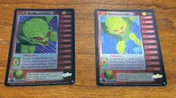 DBZ CCG Score Saibaimen 1 & 2 LIMITED + FOIL - Saiyan Saga - Nice Cards! 243 244 - Image 1