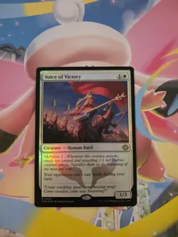 2025 MTG Magic the Gathering TDM Tarkir Dragonstorm Foil #33 Voice of Victory - Image 2