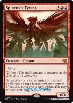 MTG - ECL - 159 - NM - Spinerock Tyrant - Magic - Image 1