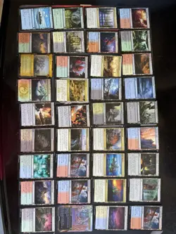 Lot Of 162 Named Lands Magic The Gathering MTG Near Mint - Image 2
