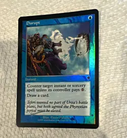 Wizards of the Coast Magic: The Gathering Disrupt Invasion Foil English #51/350 - Image 1