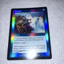 Wizards of the Coast Magic: The Gathering Disrupt Invasion Foil English #51/350 - Image 2