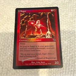 Wizards of the Coast Magic: The Gathering Anger Foil English #77/143 - Image 1