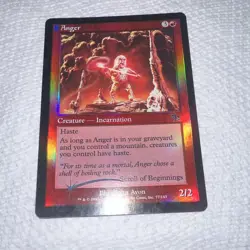 Wizards of the Coast Magic: The Gathering Anger Foil English #77/143 - Image 2