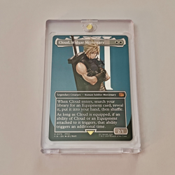 Cloud, Midgar Mercenary (Borderless - Non-Foil) Final Fantasy MTG - Image 1