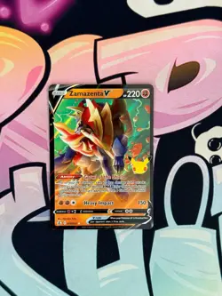 Pokemon Zamazenta V - 018/025 - Ultra Rare Celebrations - Image 1