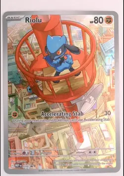 Riolu 010 Holo Promo ME: Mega Evolution Promo Pokemon Near Mint - Image 1
