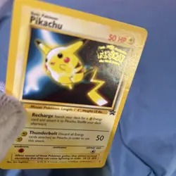 Pokemon Pikachu TCG Black Star Promo #4 the First Movie Promo - Image 5