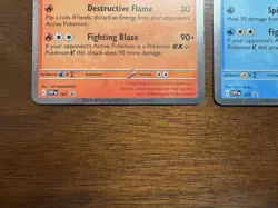 Pokemon TCG Eeveelution Cosmos Holo Flareon Jolteon Vaporeon 167 168 169 MINT - Image 3