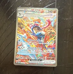 The Pokemon Company Greninja ex 214/167 Twilight Masquerade SIR Full Art Holo - Image 1