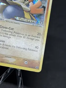 Pokemon Hariyama 31/106 Emerald Reverse Holo - Image 2