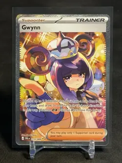 Pokemon TCG Gwynn 119/084 ME05: Pitch Black Special Illustration Rare Full Art - Image 1
