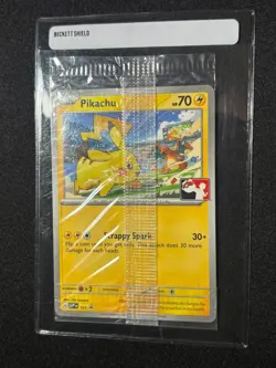 SEALED Pikachu SVP 101 Play Stamped Black Star Promo Pokemon - Image 3