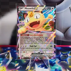 Meowth ex 062/088 Perfect Order Double Rare Pokemon TCG - Image 1