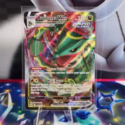 Rayquaza VMAX 102/159 Crown Zenith VMAX Rare Pokemon TCG - Image 1
