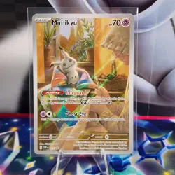 Mimikyu 075 Paldean Fates Black Star Promo Pokemon TCG - Image 1