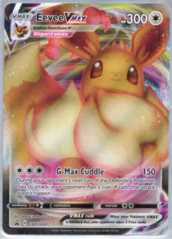 Eevee VMAX SWSH087 Holo Promo Sword & Shield Promo Pokemon Near Mint - Image 1