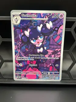 Gothorita 125/086 Illustration Rare White Flare Pokemon Holo Near Mint - Image 1